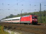 BR 101 130-3 mit EX-Metropolitan als IC 1814 von Stuttgart nach Berlin Sdkreuz.(26.09.2008)