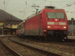 101 014-9 fhrt mit ihrem IC 79693 nach Mnchen Hbf durch Geislingen(Steige).