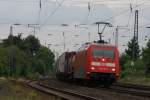 101 118-8 mit dem IKE 50255 (KKE-AHBIL) in Neuss Norf am 23.07.09