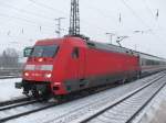 101 083 mit einen IC aus Schipol am 16.12.2010 in Stendal.Der Zug hatte eine Versptung von 40 min. 




 
