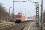 101 078 am 14.03.11 mit EC 378 Wien Praterstern-Ostseebad Binz in Dresden-Stetzsch