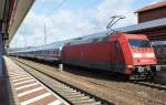 101 133-7 mit IC 2252 Leipzig nach Frankfurt(M) Flughafen Fernbf am 14.09.2011