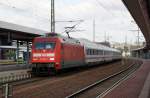 101 054-5 mit IC 2355 Frankfurt(M) Flughafen Fernbf nach Ostseebad Binz in Eisenach am 14.09.2011