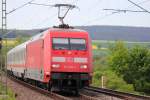 101 003-2 DB bei Horb am 25.05.2012.