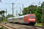 DB Fernverkehr 101 005 mit IC 2311 Westerland (Sylt) - Stuttgart Hbf (Diepholz, 02.06.13).