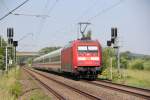 101 131-1 DB bei Trieb am 17.06.2013.