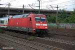 101 031-3 ist am 11.09.13 mit einen IC vom bhf harburg abgefahren