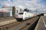 101 034-7 Ausfahrt Hannover Hbf 11.04.2010