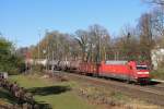 DB Fernverkehr 101 050 am 20.3.14 mit dem EZ51226 von Seelze nach Gremberg in Ratingen-Lintorf.