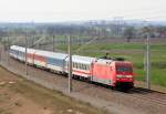 101 078 mit EC 379 (Stralsund Hbf–Brno) am 20.04.2012 zwischen Leckwitz und Kottewitz