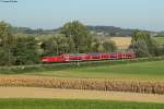 146 2** mit dem RE 19503 (Heidelberg-Stuttgart) bei Gondelsheim, 02.10.2015.