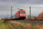 101 130-3 DB bei Lichtenfels am 10.11.2015.