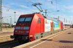 Bild 148:  Am 30.08.2015 bespannte 101 122-0 den IC 1028 von Nürnberg nach Hamburg-Altona.