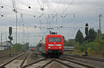 DB 101 080 mit EC8 Basel - Koblenz @ Gross Gerau am 01.10.2016