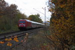 101 022-2 DB bei Michelau am 29.10.2016.