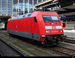 DB - Lok  101 138-6 im Bahnhof von Basel SBB am 18.01.2020