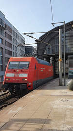 Solo als LZ kam 101 103 auf der Berliner Stadtbahn daher, um wrsl.