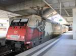 Auf Gleis 7 wurde in Berlin Sdkreuz am 26.05.2012   101 070-1 als IC 2357 nach  Stralsund Hbf bereitgestellt.