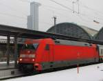 DB 101 053-7 mit dem EC 117 nach Klagenfurt Hbf, am 22.12.2010 in Frankfurt (M) Hbf.