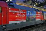 101 006-5  Bern-Berner Oberland  am IC2440 (Dresden-Köln) am 19.02.2014 in Wuppertal Hbf.