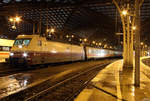 101 112 am EC114 in Köln Hbf am 17.01.2018