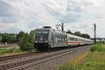 Am Nachmittag des 20.07.2017 hatte 101 004-0  BahnBKK  die Aufgabe, den EC 206 (Zürich HB - Frankfurt (Main) Hbf) von Basel SBB bis zum Zielbahnhof zu bespannen, als sie bei Buggingen durchs