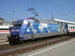 101 102 mit einem IC in Nrnberg HBF. (21.09.2007)