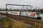 101 144 mit dem IC 143 in Wolfsburg HBF auf dem Weg nach Berlin