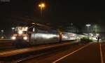 101 042-0  Ecophanten  mit dem CNL 459/CNL 1259/IC 60459 (Zrich HB/Basel SBB-Praha hl.n./Berlin-Lichtenberg/Mannheim Hbf) im Karlsruher Hbf am 27.10.11 