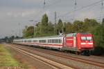 101 118 schob am 6.10.13 einen IC durch Düsseldorf-Angermund.