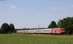 101 092-5  Berina Express  mit dem IC 2205 (Norddeich Mole-Koblenz Hbf) bei Emsbüren 11.6.15