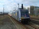 Der InterCity 2047 fhrt am 10.4.07 in Hannover ein.