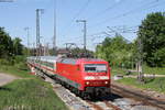 120 108-6 mit dem IC 2066 (Nürnberg Hbf-Karlsruhe Hbf) in Goldshöfe 7.5.18