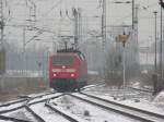 120129 auf dem Bahnhof Berlin-Lichtenberg am 19.02.2005 beim Umsetzen.
