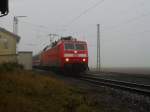 Hier die 120 mit ihrem Plan IC in Mangolding.Dieses Foto ist von meinem bruder stefan der in Bahnbilder kein konta mehr hat.