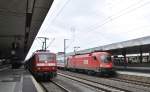 120 154-4 und 1016 010, am 26.06.2011 in Hannover HBF.