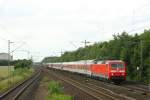 DB 120 151-6 in Kln-Stammheim am 10.6.2012.