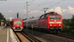 120 104-5 mit dem IC 892 (?) (Leipzig Hbf-Kiel Hbf) in Hamburg Rotenburgsort 5.8.12