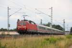 120 145-8 DB bei Reundorf am 30.07.2014.