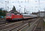 120 125-0 mit IC 1972 Frankfurt(Main) Hbf - Hamburg-Altona am 01.08.2014 bei der Einfahrt in Hannover Hbf.