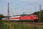 120 119 mit AZ 13371 (Hamburg-Altona–Alessandria) am 05.09.2014 in Bad Bevensen