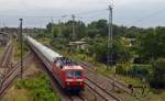 120 108 beförderte am 20.09.15 ihren IC 1919 von Dresden kommend durch Falkenberg(E) Richtung Berlin.