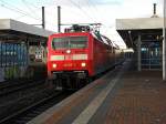 DB 120 208-4 mit dem RE9 nach Siegen am 8.1.11 in Kln Ehrenfeld