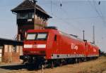 DB AG BR 145 Gterbahnhof Elstal-Wustermark Brandenbg. Mai 2001