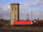 145 031-1 am 13.03.2008 im Bahnhof Guben