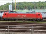 145 017-0 auf dem Aachener Westbahnhof