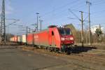 145 005-, am 28.02.11 in Lehrte.