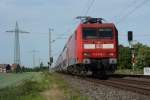 145 045-1 mit RE 10426 in Erkelenz am 23.05.11