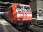 BR 145 076-6 war am 26.3.2008 um 12:30 Uhr im Chemnitzer Hbf anzutreffen.