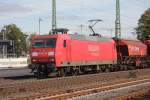 DB 145 029-5 Kommt am 14.10.2011 durch Buchholz(Nordheide) Gefahren.